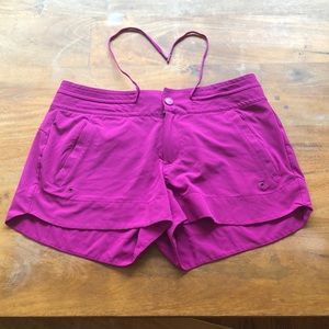 Athleta Magenta Board Shorts